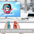 Miniatyrbillede 10 af 10: 6 i 1 USB 3.1 Type-C Hub 4K HDMI 6 in 1 USB-C Hub