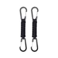 2 st Paracord Nyckelring Krok D Ring Karbinhakar