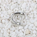 Miniatyrbilde 9 av 10: Solid karabinkrok D Buestifter 9MMFROSTET FROSTET 9mmFrosted