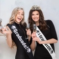 Miniatyrbillede 6 af 10: 2023 Graduation Sash Graduated Satin SILVER Silver