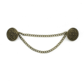 Miniatyrbilde 8 av 10: Cardigan Clip Sjal Brosje BRONSE STIL 2 STIL 2 Bronze Style 2-Style 2