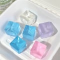 Miniatyrbilde 8 av 10: 10 Stk Isblokk Stressball Leketøy Dekompresjon Ice Cube GRØNN Green Cat Paw