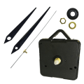 Miniatyrbilde 3 av 10: 1 sett kvarts veggklokke Bevegelsesmekanisme SVART TYPE B TYPE B black Type B-Type B