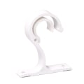 Miniatyrbilde 8 av 9: 2stk Gardinstangholder Installasjonskrok HVIT white