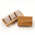 Miniatyrbillede 5 af 6: Ørestikker Øreringe Display Stand BEIGE 2 GRIDS 2 GRIDS beige 2 Grids-2 Grids