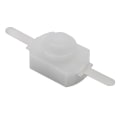 Miniatyrbild 10 av 10: Tryckknappsomkopplare Ficklampomkopplare VIT white