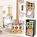 Miniatyrbillede 9 af 10: Kaffestativ Sortering Opbevaringsboks HVID white