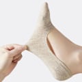 Pikkukuva 3 / 10: Invisible Embroidery Socks Venesukat Nilkkasukat Random Color