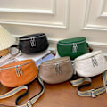 Miniatyrbillede 10 af 10: Sadeltaske Crossbody Håndtasker HVID white