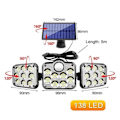 Pikkukuva 2 / 10: Solar Sensor Light Liiketunnistimen valo ERILLISET TYYPPI ERILLISET Separate Type