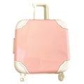 Miniatyrbilde 8 av 10: Dukkevogn Trunk Miniatyr Bagasje ROSA SOLID FARGE SOLID pink solid color-solid color