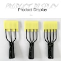 Miniatyrbillede 5 af 10: Fiskespyd Harpun Gaffel Fisk Pigthakket Spyd Gig Fork 4 GRUNDER 4 Prongs