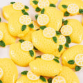 Pikkukuva 2 / 3: Fruit Charm Cabochons Fruit Charm Resin Flatback Cabochons