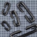 Miniatyrbilde 6 av 10: 5 stk Molle Webbing Spenne Belte endeklemme 20MM 20mm
