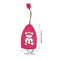Miniatyrbillede 2 af 10: 2 STK Pull Out Car Key Case Pull Out Key Sleeve KAFFE coffee