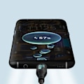 Miniatyrbild 9 av 9: Typ C till Typ C-kabel Datakabel 2M 2m