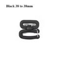Miniatyrbilde 1 av 9: Webbing Spenner Krok Ryggsekk Bag Clips SVART 38 TIL 38MM Black 38 to 38mm