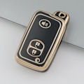 Miniatyrbild 1 av 10: Case Cover Case SVART 3 KNAPP-B 3 KNAPP-B Black 3 Button-B-3 Button-B