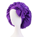 Miniatyrbilde 1 av 10: Sovehette Silke Natthette LILLA purple