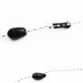 Miniatyrbillede 9 af 9: 30stk Fiskefoderlineholder Trug LBLACK SORT LBlack