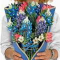 Miniatyrbillede 1 af 10: 3D pop-up buket papirblomster 7 7 7
