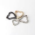 Miniatyrbilde 8 av 10: 5 stk Fjærringspenner Karabinervesker Håndvesker SVART 22X14MM Black 22x14mm