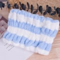 Miniatyrbillede 1 af 10: Mikrofiber pandebånd Spa Hijab BLÅ B B BLUE B-B