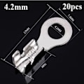 Miniatyrbilde 1 av 9: 20stk End Lug Terminal O Ring Bar 4,2MM 4.2mm