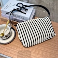 Miniatyrbillede 1 af 10: Vævet taske Crossbody taske SORT black