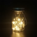 Miniatyrbilde 6 av 10: 2stk Solenergi Krukkelokk Lys Hengelykt 2STK 3M 30LED 2pcs 3m 30LED