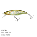 Pikkukuva 1 / 9: uppoava Minnow Baits Fish Hooks C C C