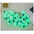 Miniatyrbild 9 av 10: Eyeball String Lights Halloween Lights RÖDA Red