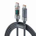 Miniatyrbillede 8 af 9: Mobildatakabel Ladekabel 2M60W C-C GRÅ 60W C-C GRÅ 2m60W C-C Grey