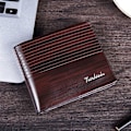 Pikkukuva 1 / 9: Nahkainen Designer Lompakko Business Kukkaro TUMMA KAHVI dark coffee