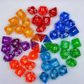 Pikkukuva 2 / 8: 7 kpl / set DND Dice Polyhedral Dice STYLE 10 STYLE 10 Style 10
