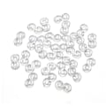 Miniatyrbilde 10 av 10: 1000 stk Plast S Clips Gummibåndspenne RØD Red
