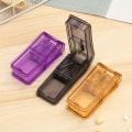 Miniatyrbillede 10 af 10: Mini Pill Splitter Multiple Pill Cutter SORT black