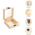 Miniatyrbild 4 av 7: 1/3st presentförpackning trälåda Visuell förvaring trälåda 3st 3pcs