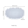 Miniatyrbilde 1 av 10: Epoksyharpiksstøpeformer Coaster-form C C C