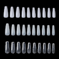 Miniatyrbillede 7 af 10: 100 stk/æske falske neglespidser Kiste falske negle CLEAR-100STK-BOX Clear-100PCS-Box