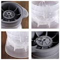 Pikkukuva 8 / 10: 2 kpl Sphere Ice Mold Pyöreä jääpalakone HARMAA Gray