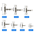 Miniatyrbilde 2 av 8: 10 stk Fiskepinne Line Connector 3-veis 2X3 2X3 2x3