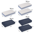 Pikkukuva 2 / 10: 1/2kpl elektroninen projektilaatikko vedenpitävä cover Project MUSTA Black 2pcs-2pcs