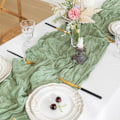Miniatyrbild 7 av 9: Bohemian Table Flag Twists Bordsduk GUL yellow