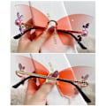 Pikkukuva 8 / 10: Crystal Butterfly Aurinkolasit Reunattomat aurinkolasit GRADIENT PINK Gradient Pink