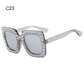 Pikkukuva 1 / 10: Crystal Suuret aurinkolasit Diamond aurinkolasit C23 C23 C23