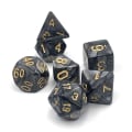 Miniatyrbillede 2 af 8: 7 stk/sæt DND-terninger Polyhedriske terninger STYLE 6 STYLE 6 Style 6