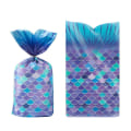 Miniatyrbillede 1 af 9: 50/100 STK Mermaid Tails Cookie slikposer 100 STK 100 STK 100PCS