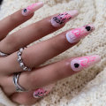 Miniatyrbild 3 av 10: French Fake Nails Ballerina False Nail 2 2 2