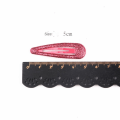 Pikkukuva 2 / 8: 4kpl hiusklipsit Glitter-hiusneulat TUMMAN PUNAINEN Dark red